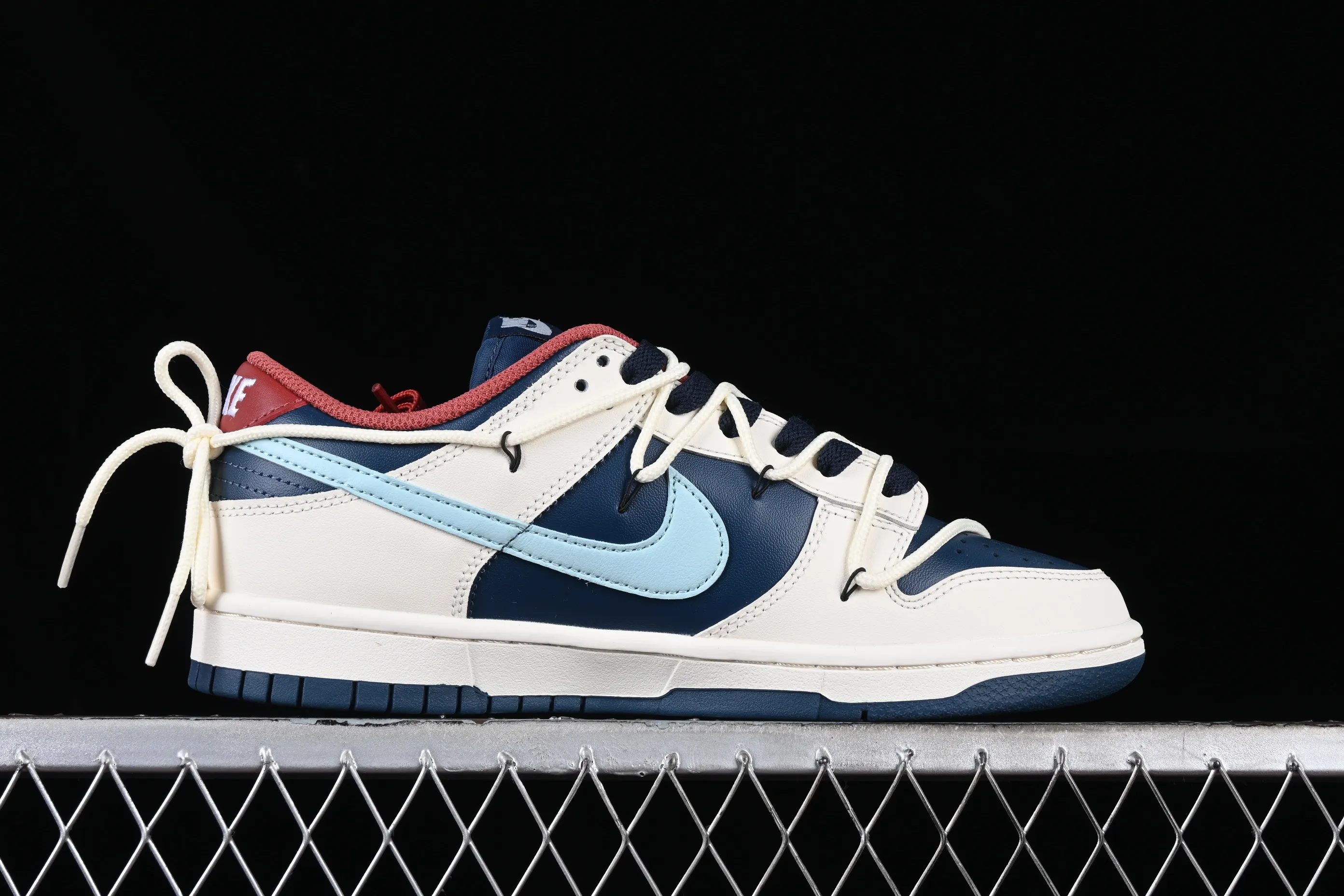 All categories Nk SB Dunk series Nk SB Dunk Low low-top sneakers J version Nk Dunk Low Retro customized version deconstructed strap low-top casual sneakers DD1503-602